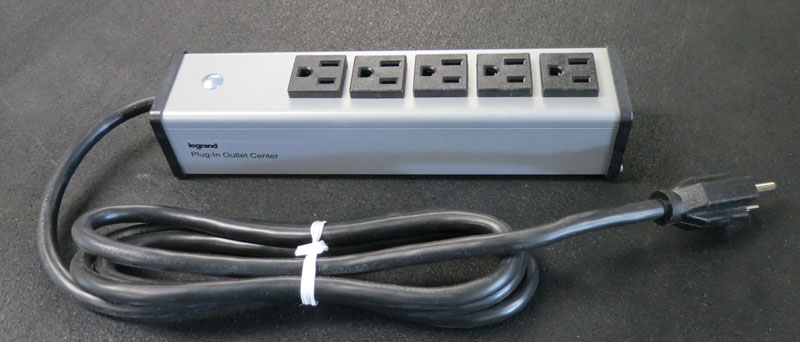 5 Outlet USA Style AC Power Strip