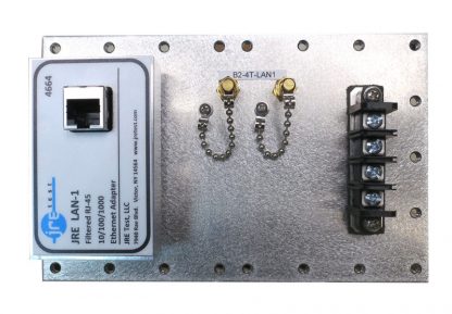 JRE B2-4T-LAN1 Fast Track Populated I/O Plate