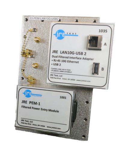 JRE B3-PEM-LAN10G-USB2 Fast Track Populated I/O Plate