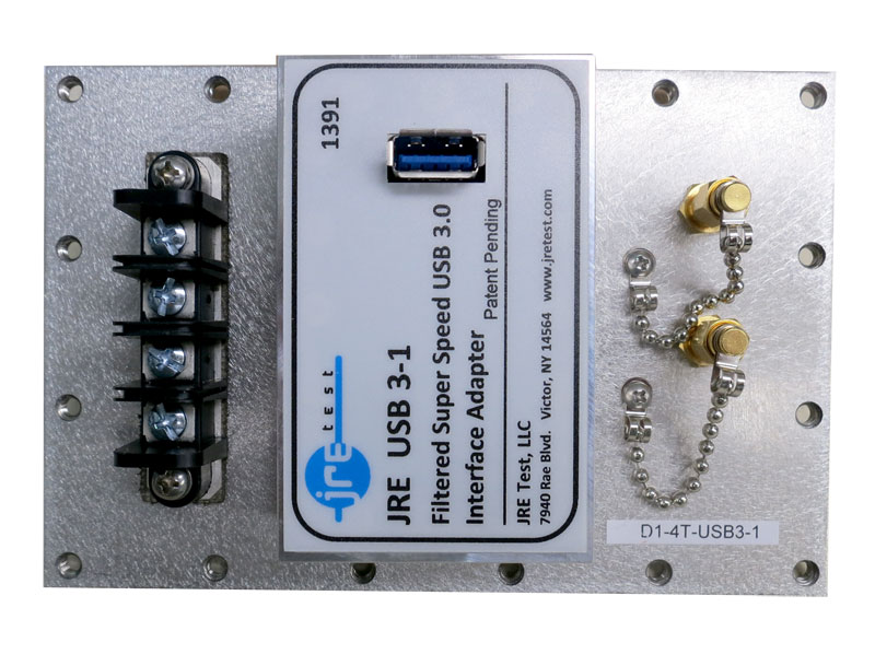 JRE D1-4T-USB3 Fast Track Populated I/O Plate