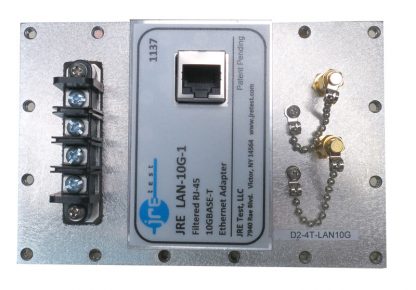 JRE D2-4T-LAN10G Fast Track Populated I/O Plate