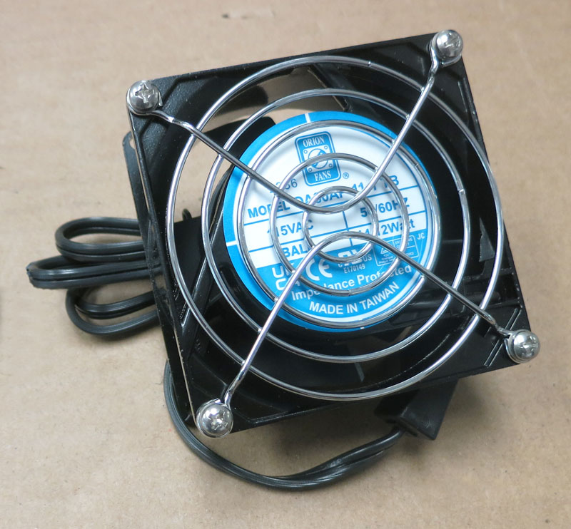 Fan 80mm 115VAC 31CFM