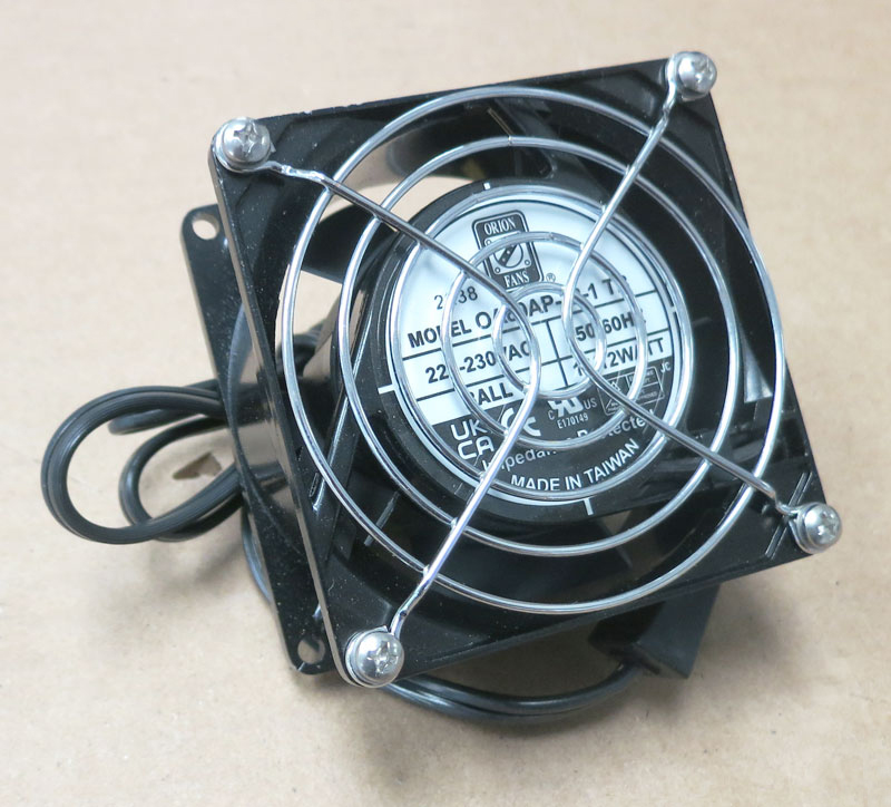 Fan 80mm 230VAC 31CFM