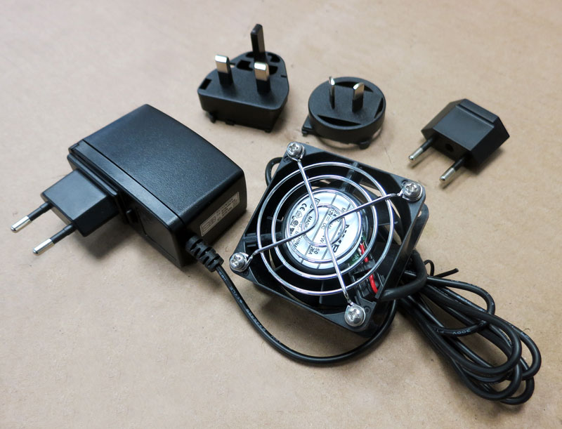 Fan 80mm 12VDC 24CFM