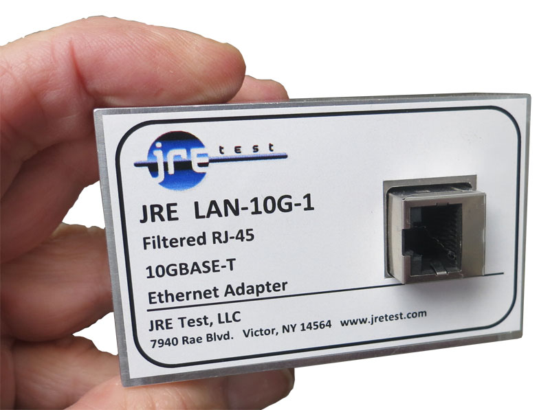 JRE LAN-10G-1 RJ-45 Filtered 10GBASE-T Ethernet Interface