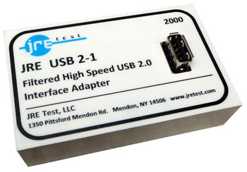 JRE USB 2-1 USB 2.0 High Speed Filtered Interface