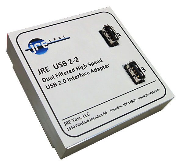 JRE USB 2-2 Dual USB 2.0 High Speed Filtered Interface