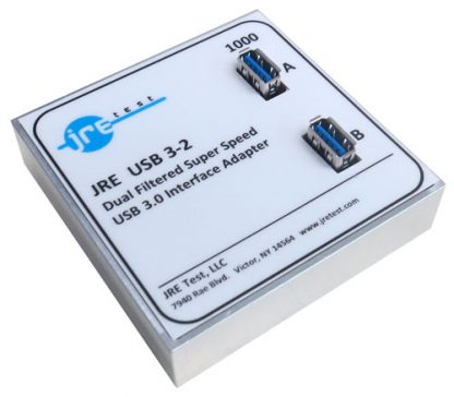 JRE USB 3-2 Dual USB 3.0 'SuperSpeed' Filtered Interface