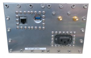 JRE B3-AC-LAN-USB3 Fast Track Populated I/O Plate rear view