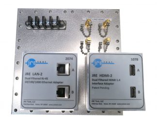 JRE Test C1-4T-LAN2-HDMI2 populated I/O plate