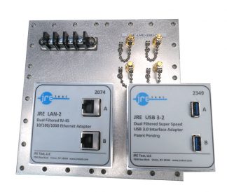 JRE Test C1-4T-LAN2-USB3-2 populated I/O plate