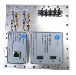 JRE Test C2-4T-LAN1-USB3-2 Populated I/O plate