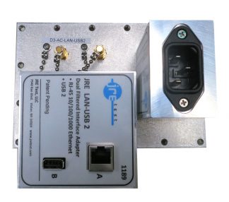 JRE Test D3-AC-LAN-USB2 populated I/O plate