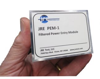 JRE Test PEM-1 filtered power entry module