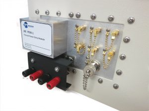 JRE Test I/O plate showing banana jack option